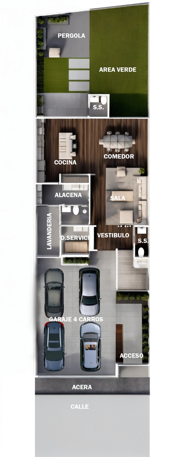 Townhouse en Tres Caminos