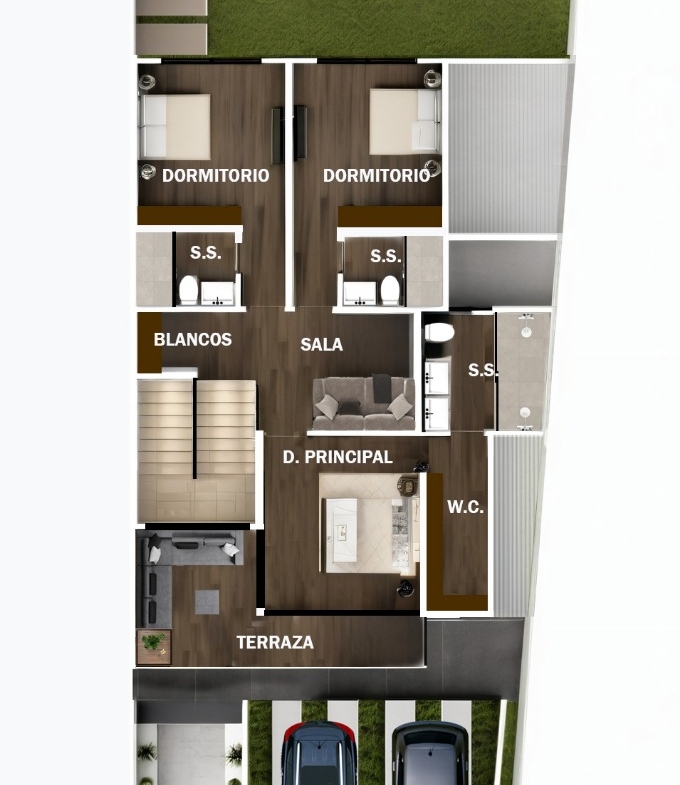 Townhouse en Tres Caminos